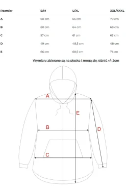 Outlet Zauwana buza z kapture - czarna Odzież Casualowa|Dobry Skład